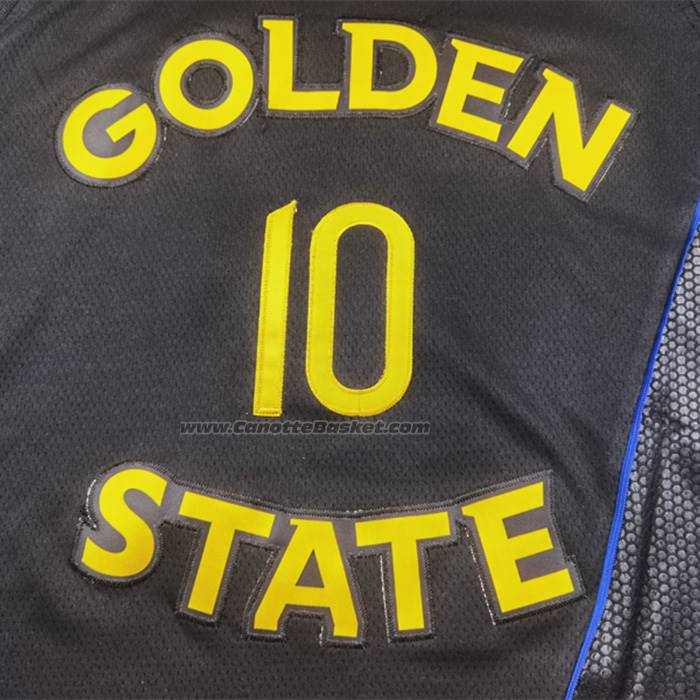 Maglia Golden State Warriors Jimmy Butler Iii No 10 Statement 2024-25 Nero